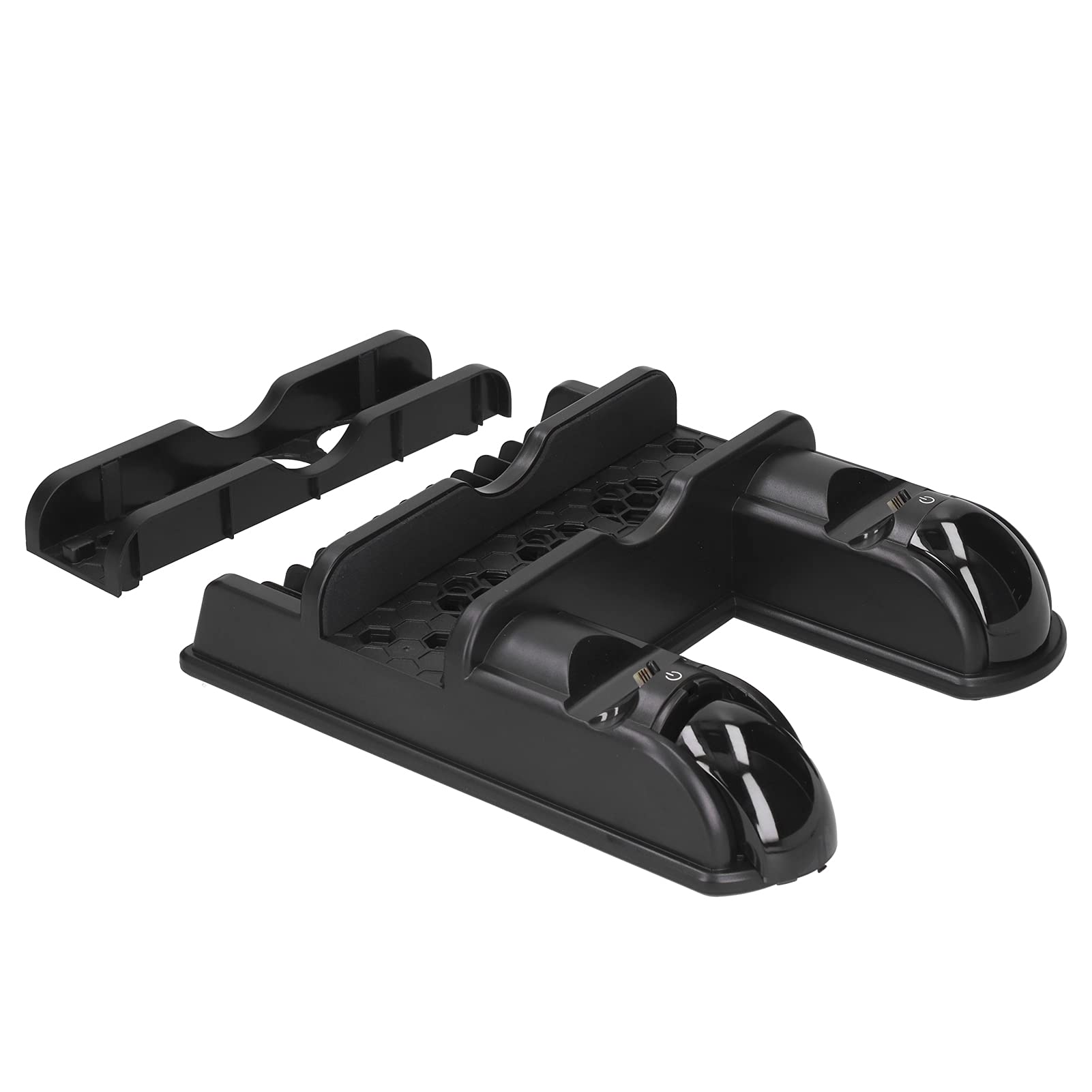 Slim Pro Gaming Console Stand with Cooling Fan - Efficient Heat Dissipation for PS5, Xbox Series X/S - Perfect for Gaming Setup & Home Entertainment System