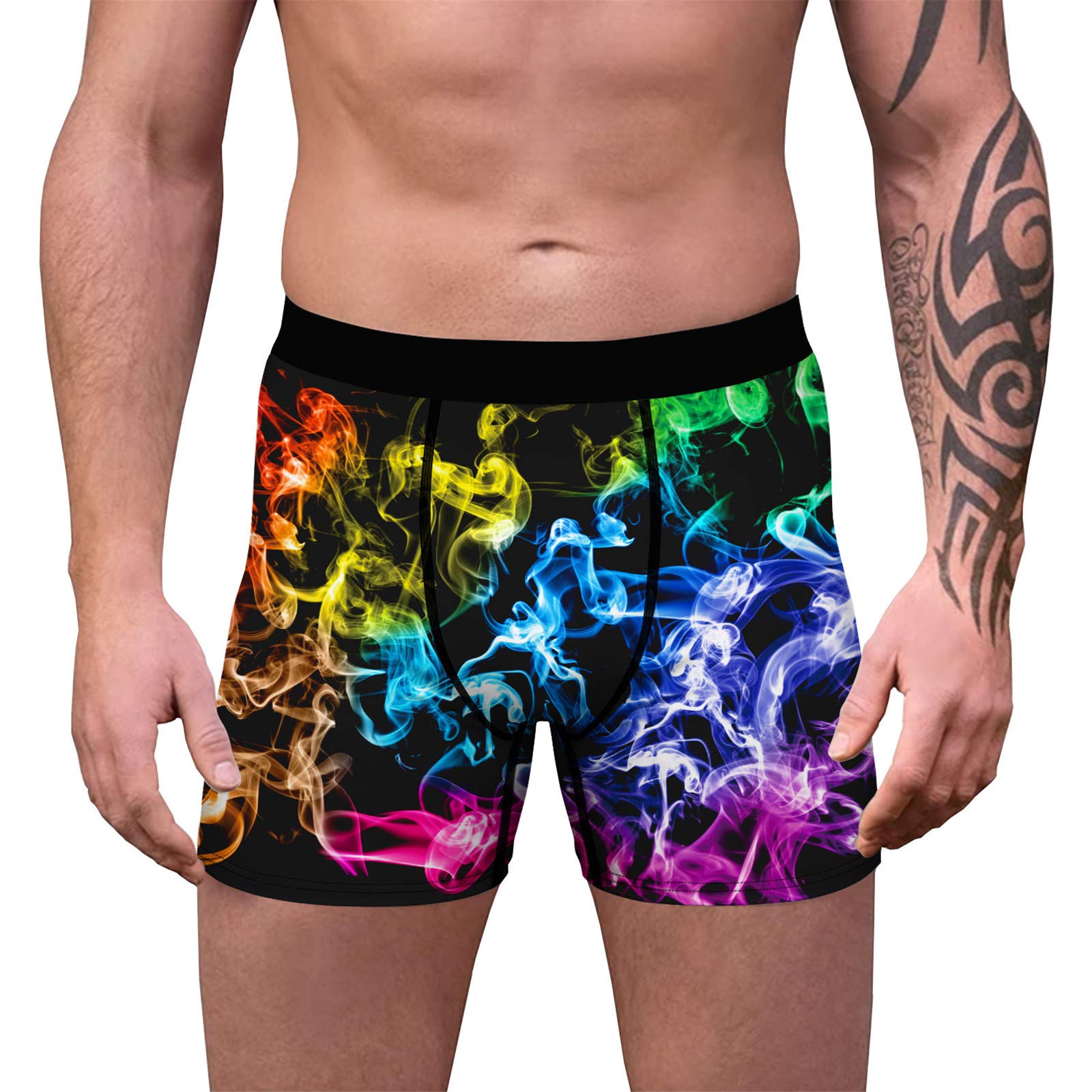DIYAGO Men's Boxer Shorts - Soft, Comfortable & Breathable Underwear for Sports, Gym & Beach - Quick Dry, Long Leg Briefs for Active Lifestyle