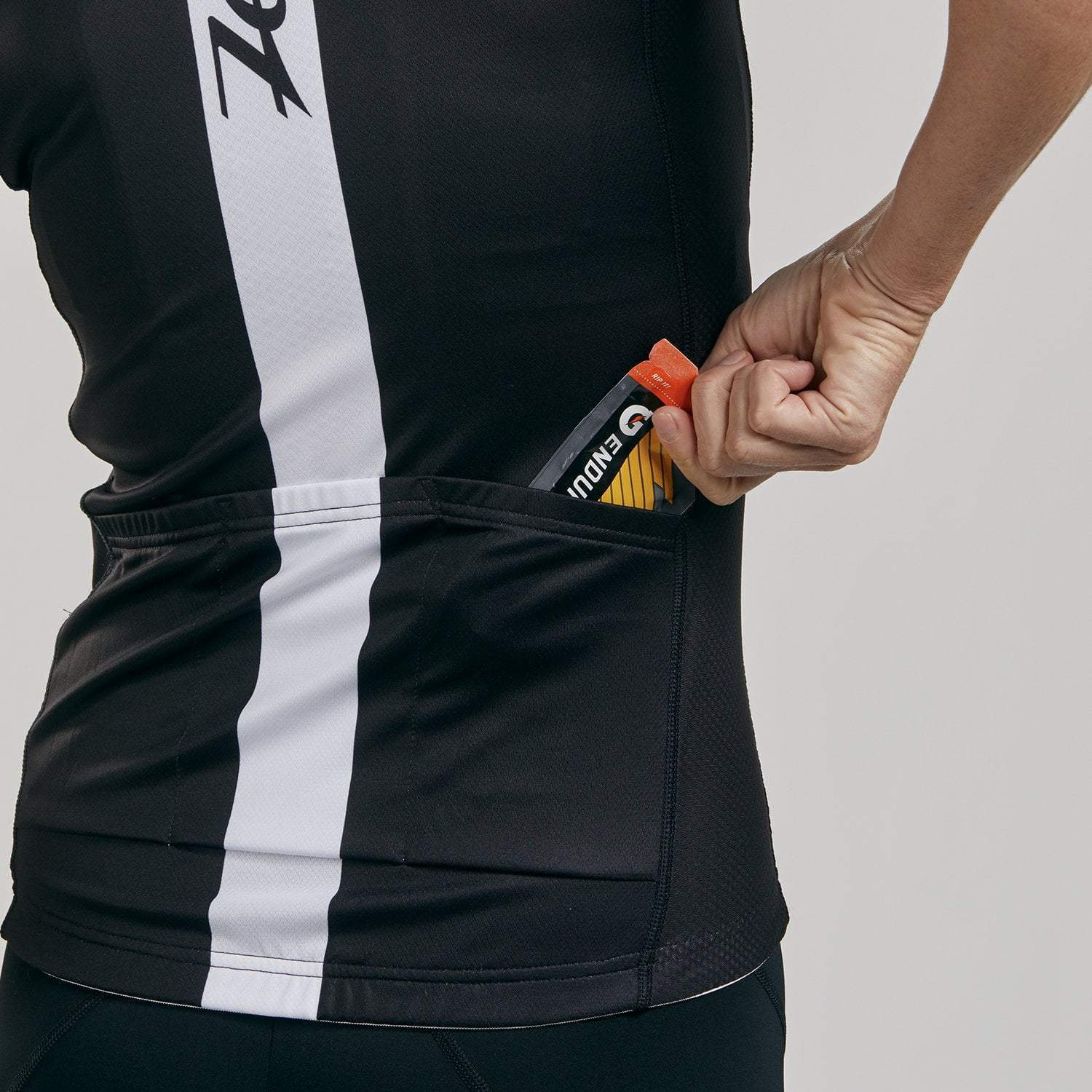 Women's Cycling Jersey - Core+ Performance Bike Shirt for Road & Mountain Biking - Breathable & Moisture-Wicking - Black    Perfect for long-distance rides, group cycling events, and outdoor training sessions.