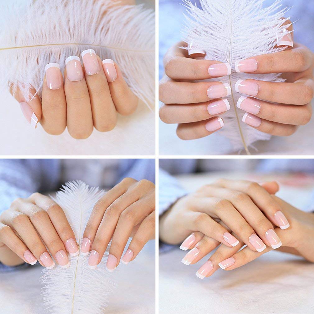 Vishine Professional UV LED Nail Lamp & Gel Polish Kit - 4 Long-Lasting Colors for Salon-Quality Manicures at Home (C183) | Perfect for DIY Nail Art, Gel Extensions & French Manicures