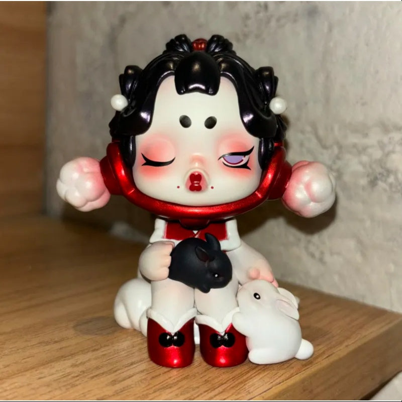 Pop Mart Three! Two! One! Chinese New Year Series Complete Set - Collectible Blind Box Figures for Home Decor, Office Display & Gift Giving