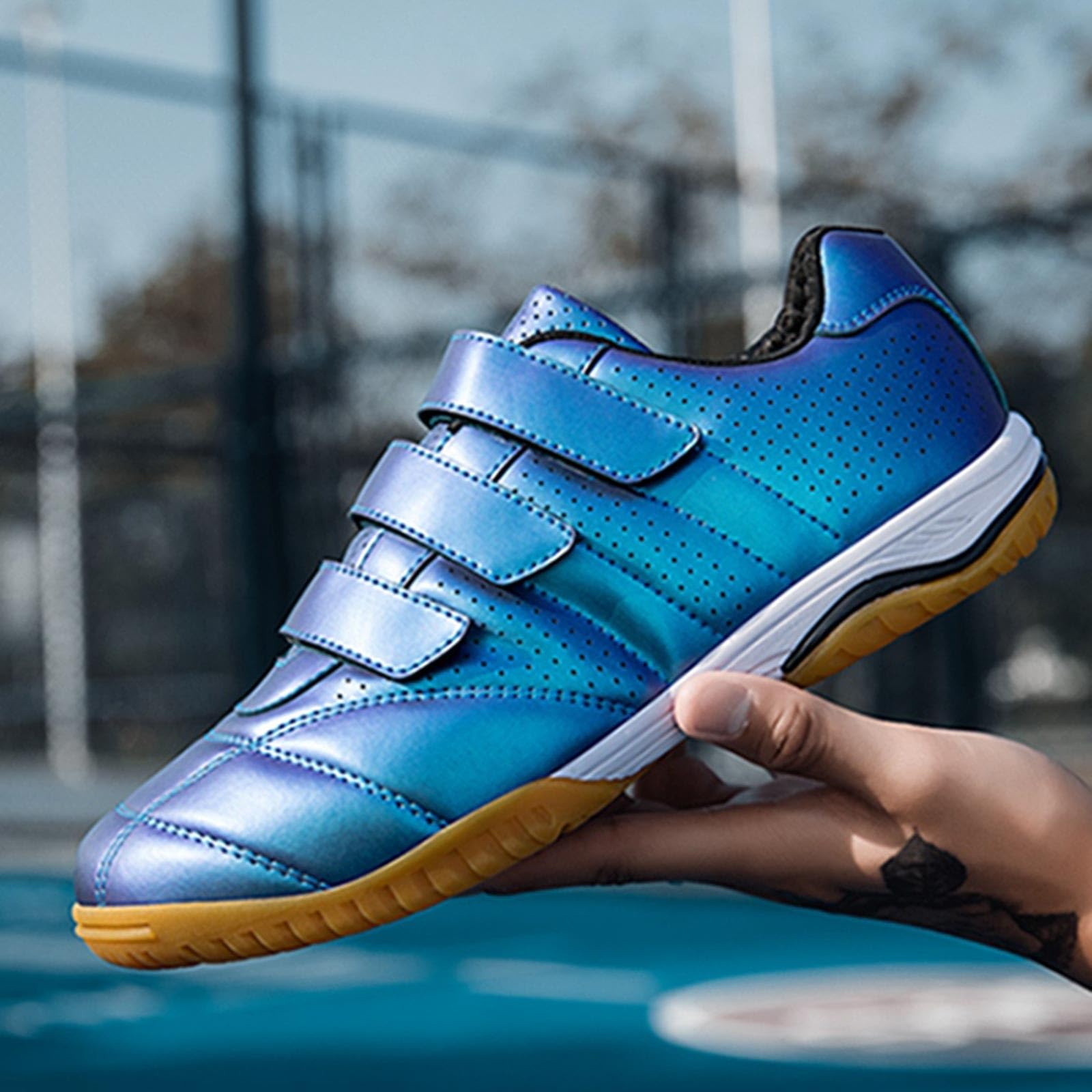 Professional Fencing Shoes for Kids & Adults - Men's/Women's Training & Competition Fencing Footwear (Blue, Size 33) | Perfect for Fencing Practice, Tournaments & Sports Training