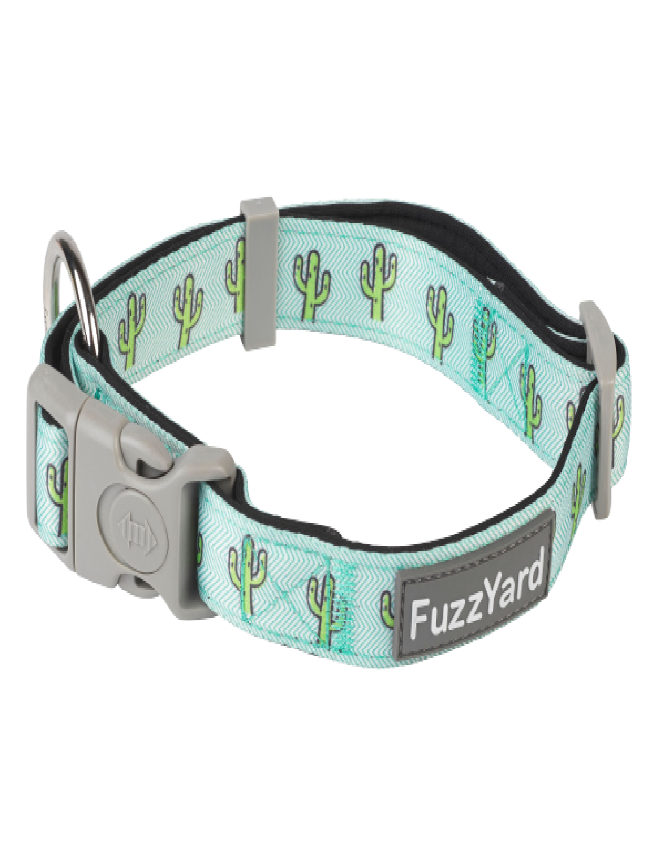 Fuzzyard Tucson Pet Dog Collar - Adjustable Nylon Collar with Metal Buckle for Small, Medium, Large Dogs - Perfect for Walking, Training & Outdoor Adventures