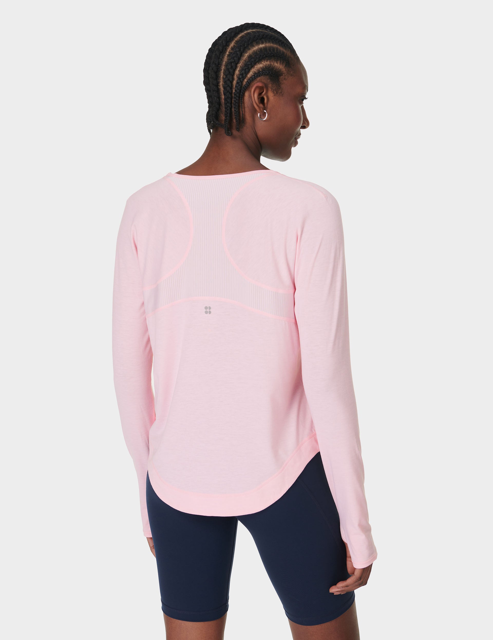 Breathe Easy Running Long Sleeve Top for Women - Moisture Wicking Athletic Shirt in Nerine Pink | Perfect for Jogging, Yoga & Outdoor Workouts