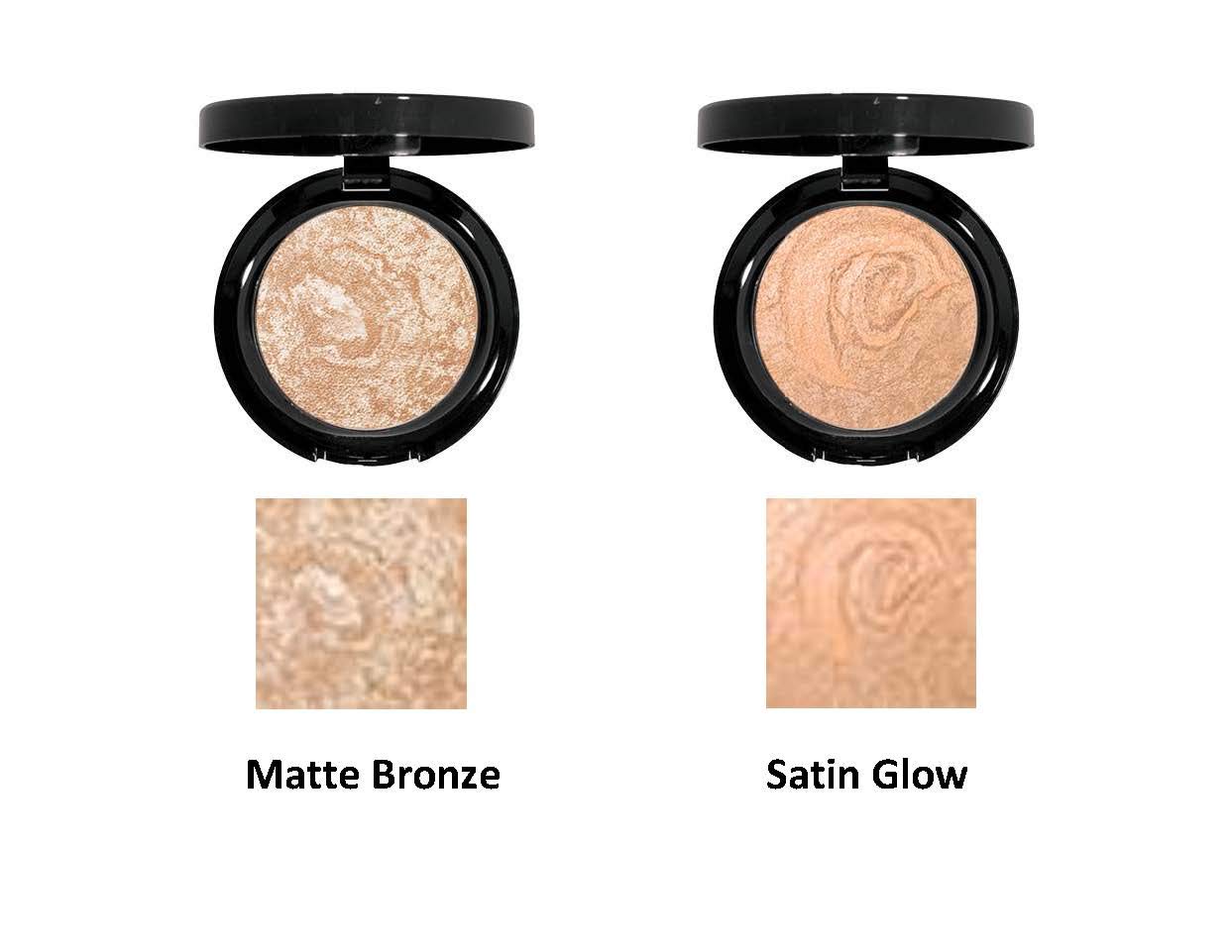 Featherlight Sheer Bronzer - Matte Bronze Baked Finishing Powder for a Natural Sun-Kissed Glow | Perfect for Contouring & Everyday Makeup | Beauty Deals