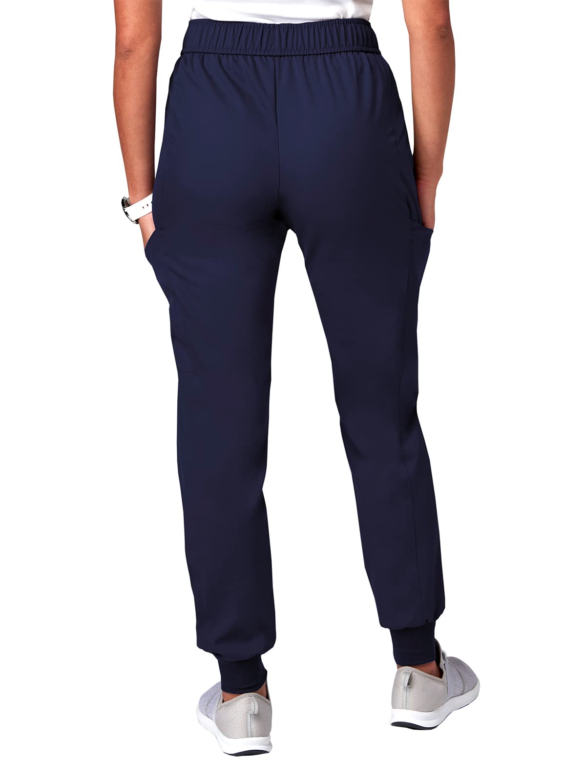 Meta Scrubs 15210 Women's Distal Jogger Pants - New Navy XS | Comfortable Medical Scrubs for Nurses & Healthcare Professionals | Perfect for Hospital Shifts & Clinical Work