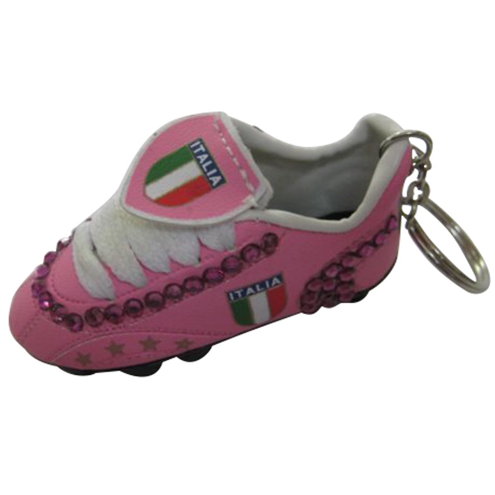 Football Soccer Futbol Mini Shoe Keychains KeyRings - Europe Style Sports Fan Gift for Car Keys, Backpacks & Gifts