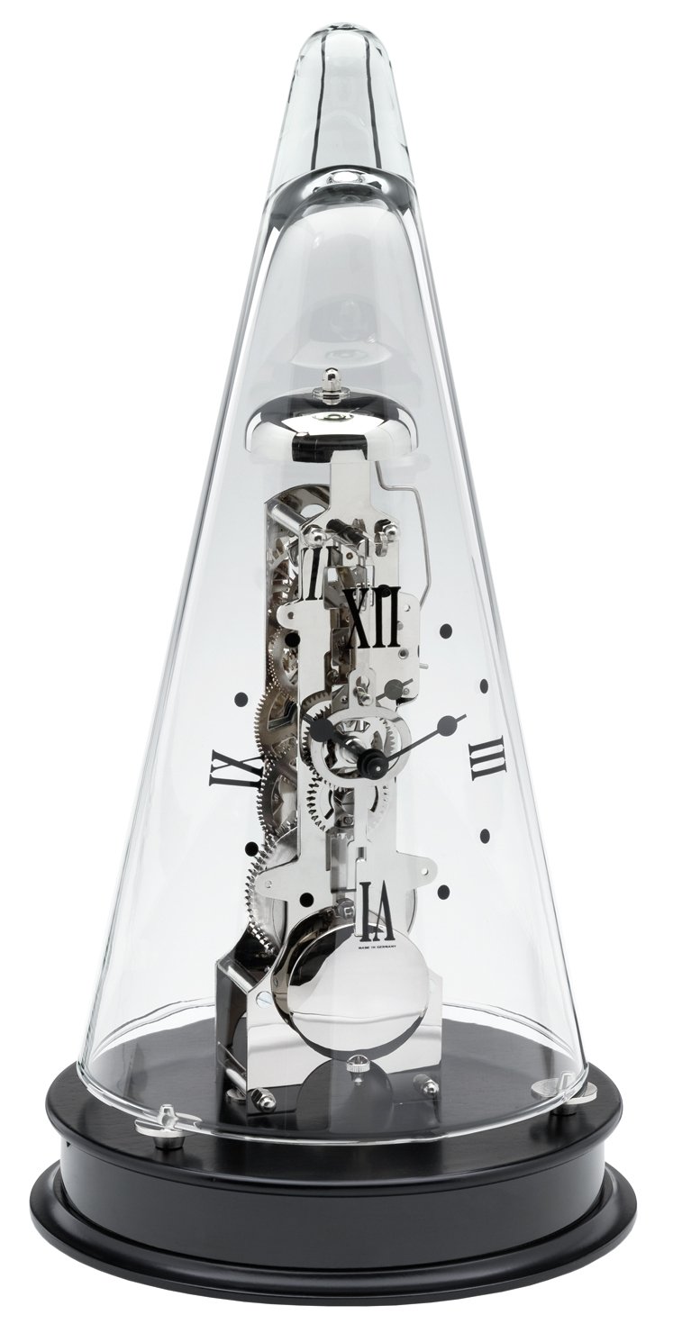 Hermle Leyton 22995740791 Wall Clock - Elegant German Mechanical Pendulum Clock for Living Room, Bedroom & Office Decor