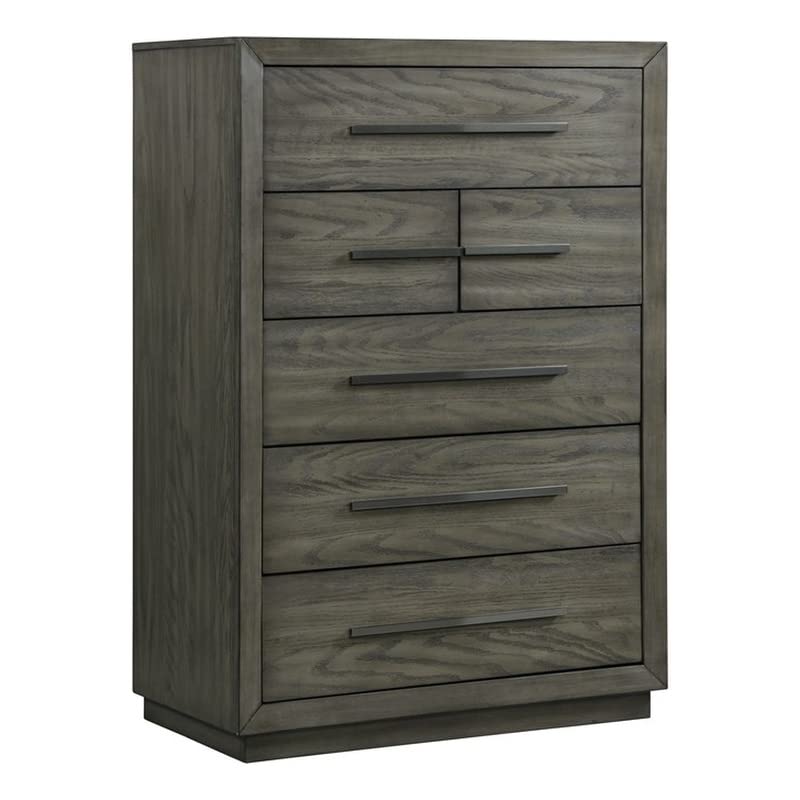 Picket House Furnishings Hollis 6-Drawer Dresser Chest - Solid Wood Bedroom Storage Furniture for Clothes, Linens & Organizing - Perfect for Master Bedroom, Guest Room & Nursery