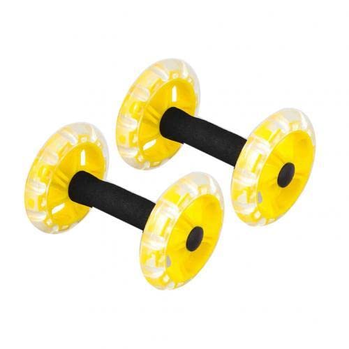 CCIDDI 2-Pack Ab Roller Wheel for Home Gym - Core Workout Equipment for Abs & Back Strength Training - Perfect for Home Fitness, Office Exercise & Full Body Workout