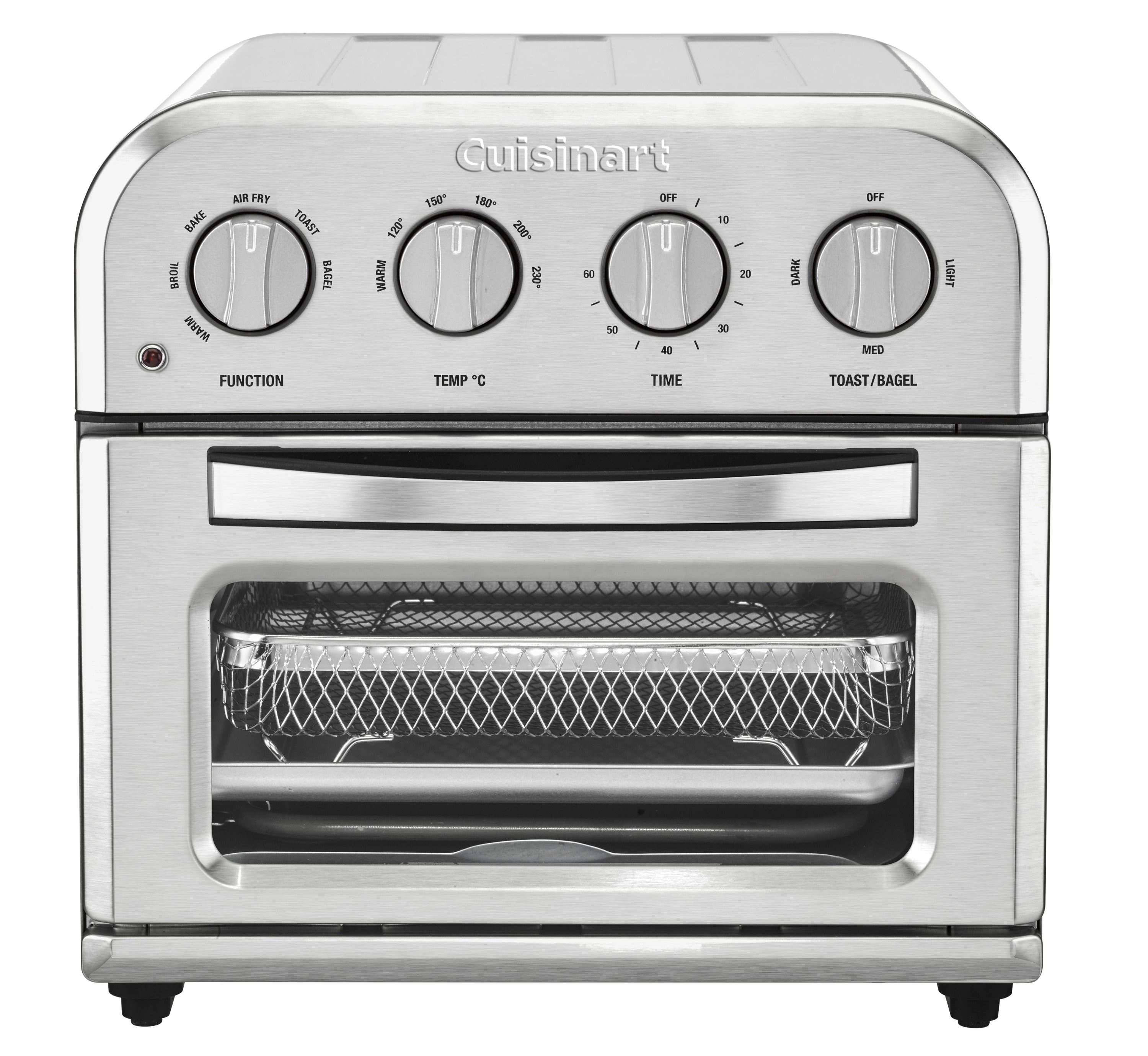 Cuisinart TOA-28HK 9L Lightweight Healthy Air Fryer Toaster Oven - Perfect for Baking, Roasting & Air Frying in Small Kitchens