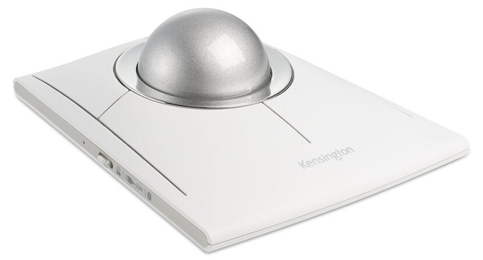 Kensington SlimBlade Pro EQ Wired & Wireless Ergonomic Trackball Mouse - Perfect for CAD Design, Graphic Editing & Office Work