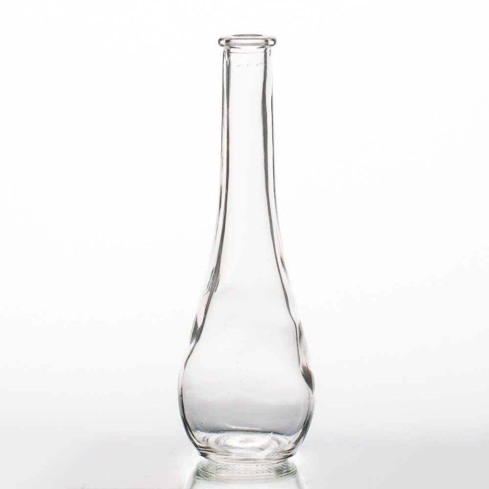 Richland Clear Round Teardrop Bud Vase 7