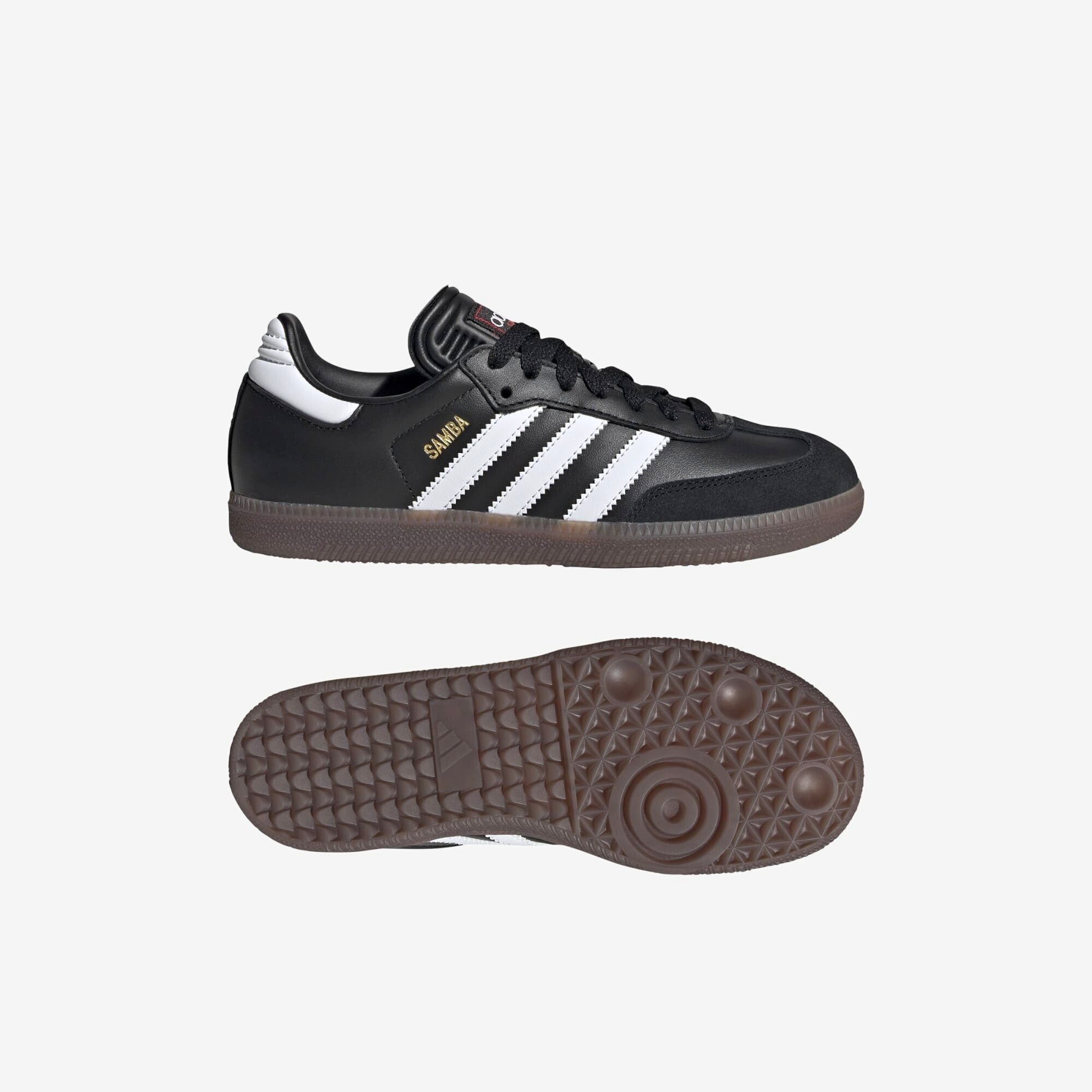 adidas Jr. Samba Classic Soccer Shoes for Kids - Comfortable Youth Sneakers for School, Sports & Casual Wear | Perfect for Soccer Training, Gym Class & Everyday Play