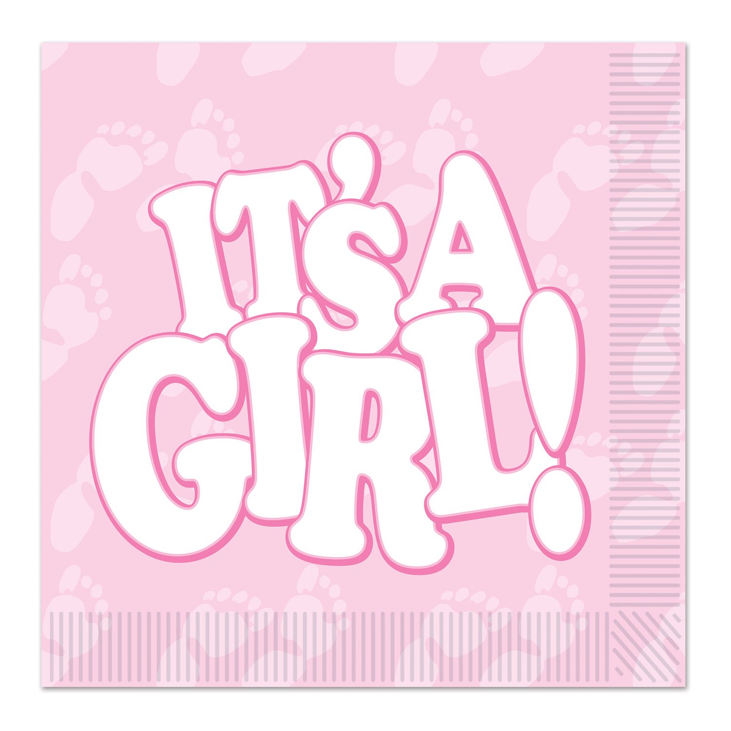 Premium Baby Pink Luncheon Napkins for Girls - Soft, Disposable & Elegant - Perfect for Baby Showers, Birthday Parties & Special Celebrations