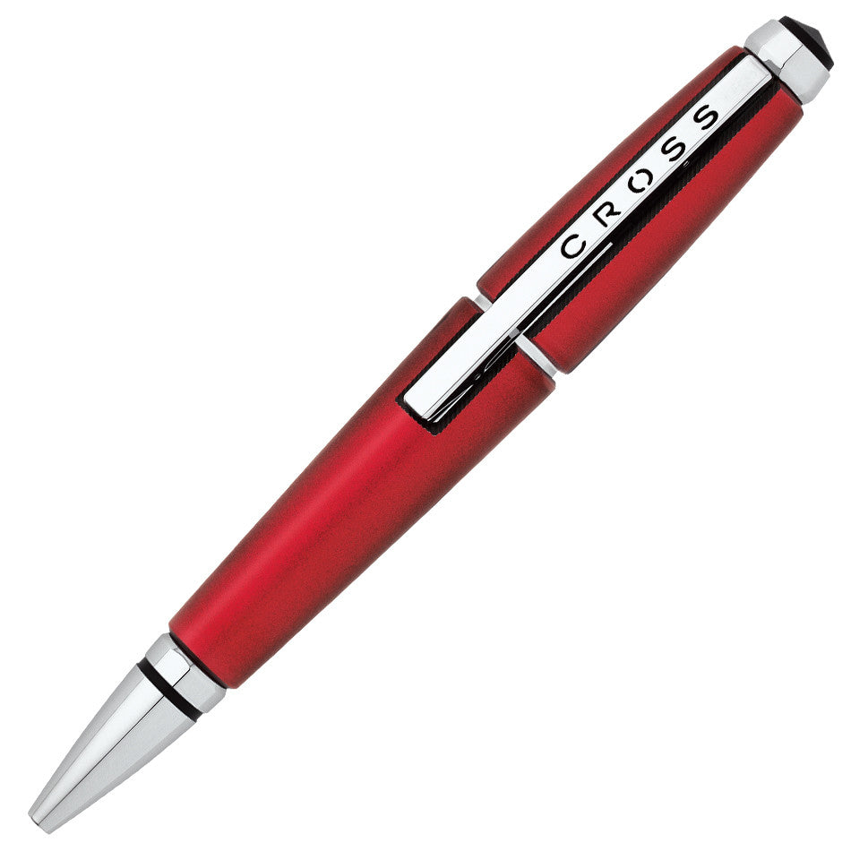 Premium Cross Edge Telescopic Selectip Rollerball Pen - Smooth Writing Formula in Vibrant Red Ink - Perfect for Office, School, Note Taking & Gift Giving