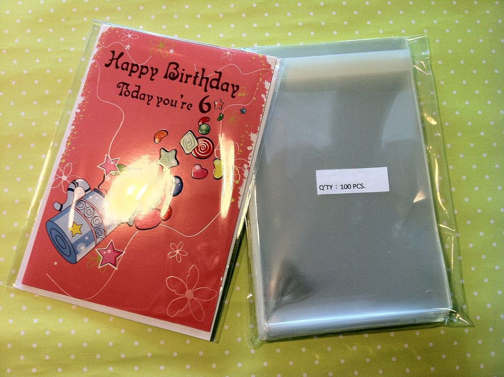 100 Pcs 6.5x9.5 Inch Clear Resealable Cellophane Bags for Packaging - Perfect for Candies, Cookies, Crafts & Party Favors - Food Safe Plastic Bags for Small Items Storage & Gift Wrapping