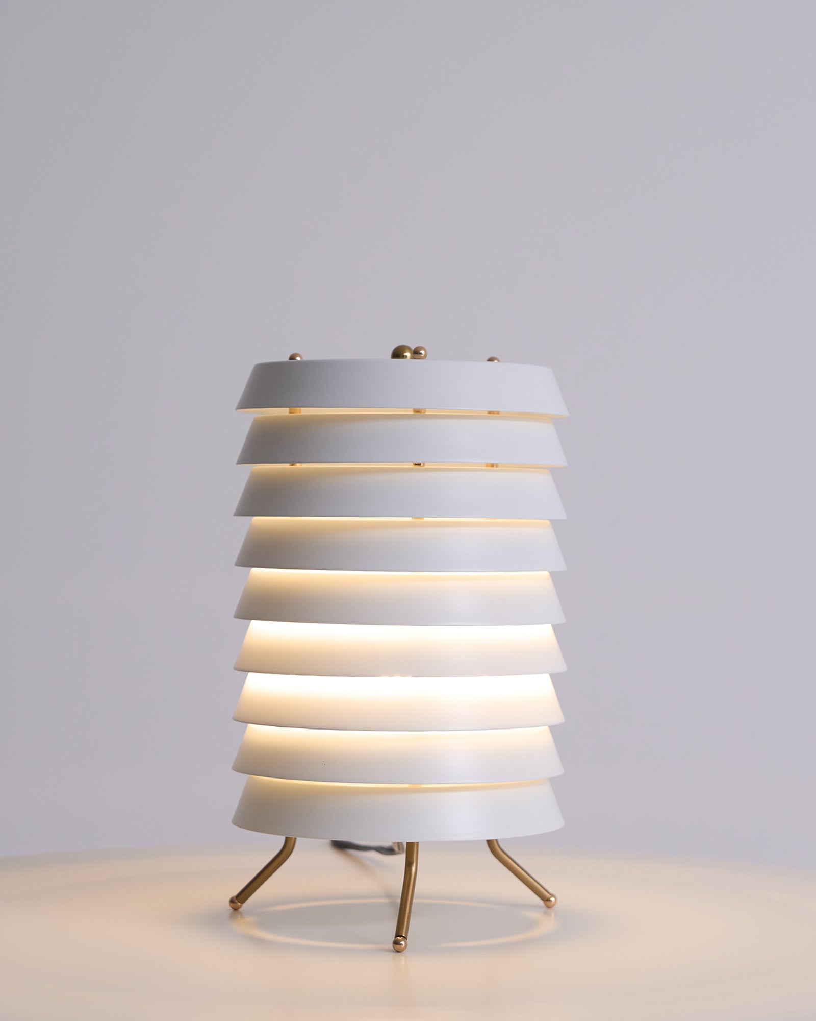 Baltic Tower Table Lamp - Modern LED Desk Light for Home Office, Bedroom & Living Room - Stylish Nightstand Lighting for Reading & Decor
