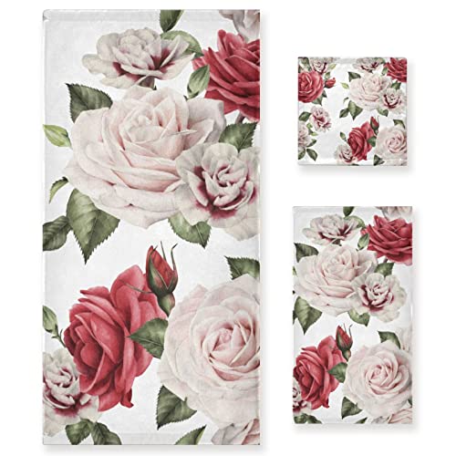 Retro Floral Red