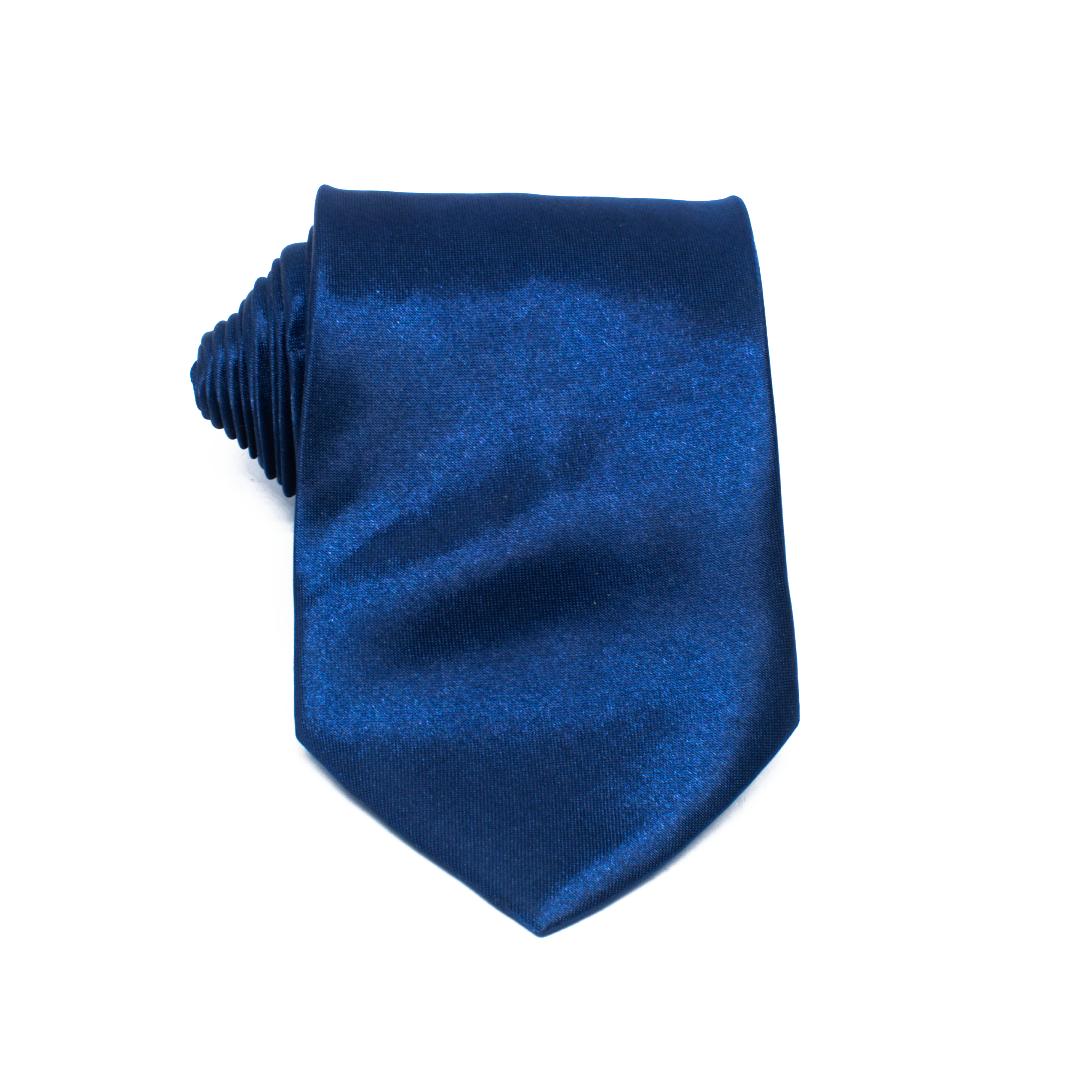 Men's Wide Ties in Egyptian Navy Blue - Premium Silk Neckties for Business, Weddings & Formal Occasions