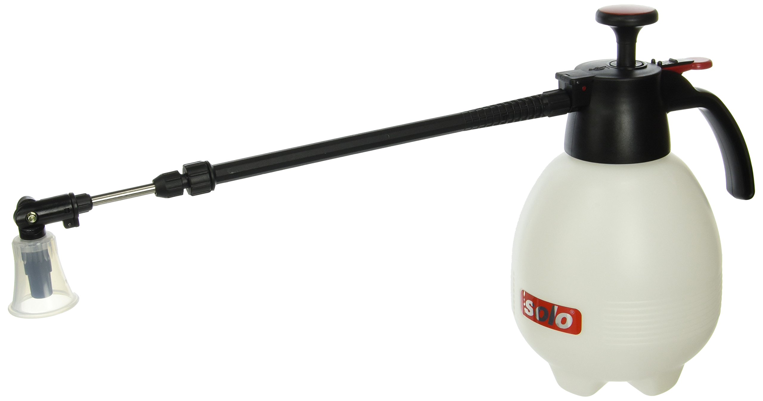 Solo 420 2-Liter One-Hand Pressure Sprayer with Adjustable Telescoping Wand - Perfect for Gardening, Lawn Care, and Pest Control