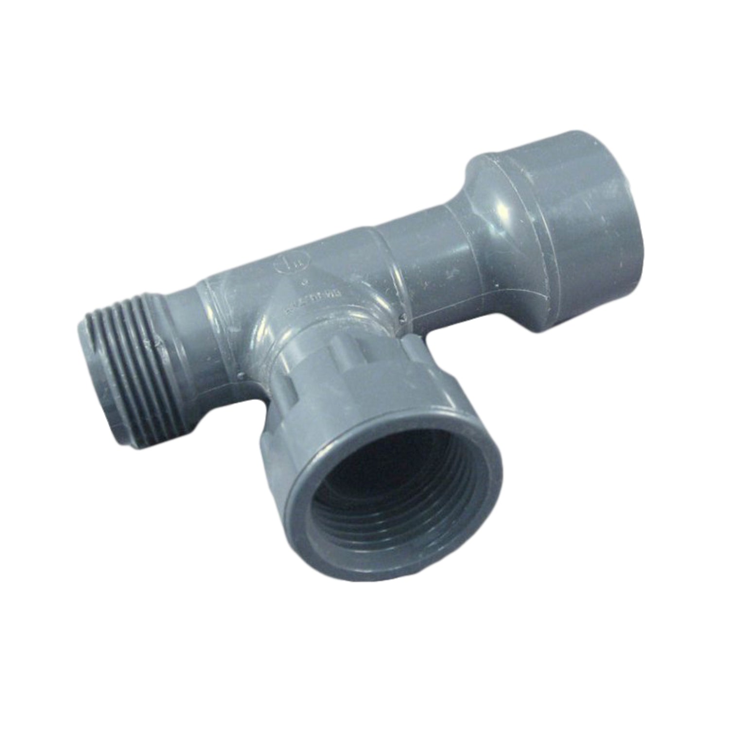 Dura 301-011 1 O-Ring Tee Fitting, Slip x MIPT x Swivel Connector - Perfect for Plumbing, Hydraulic Systems, and DIY Projects
