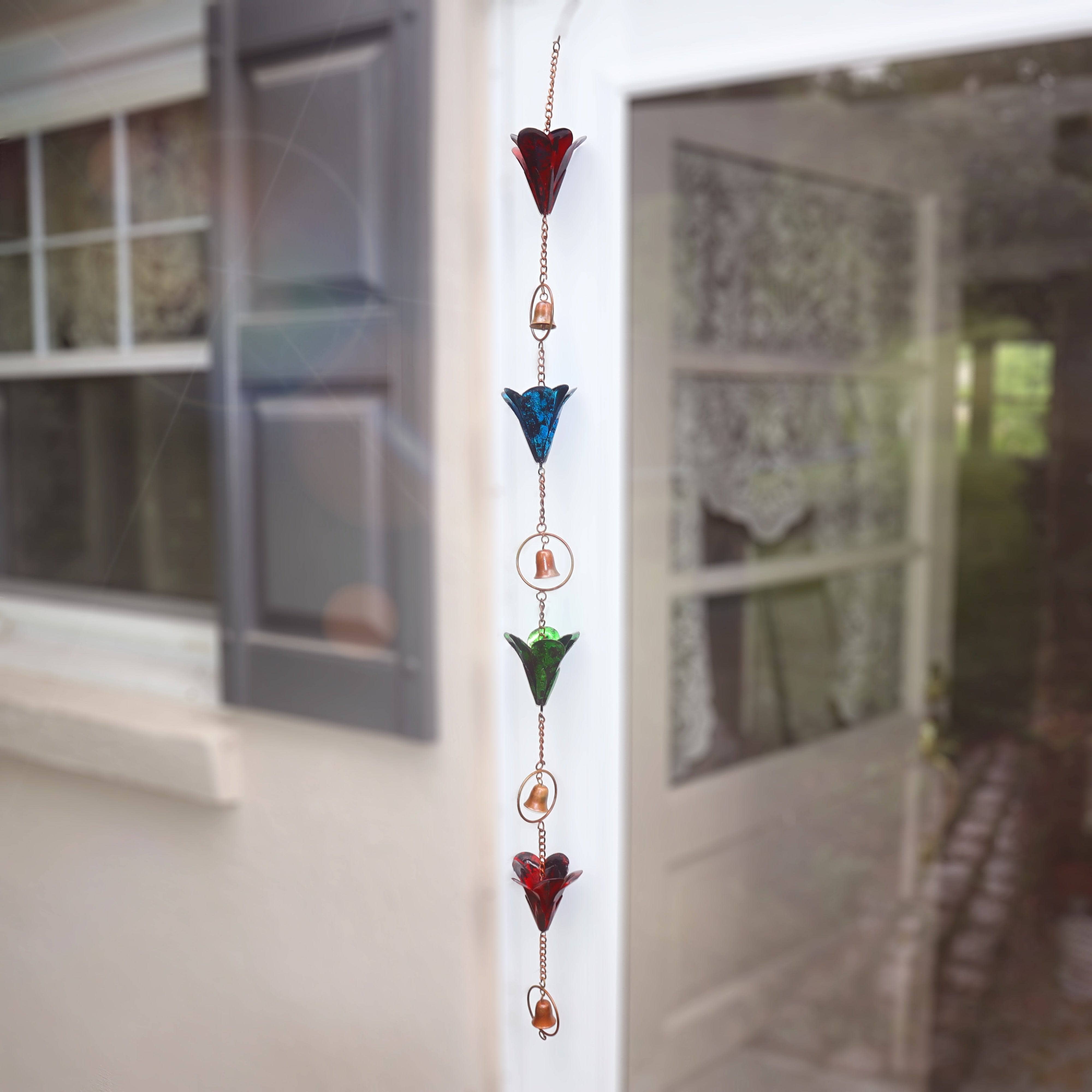 Vibrant Multicolor Flower Hanging Decor - Perfect for Home, Garden, Wedding & Party Decoration