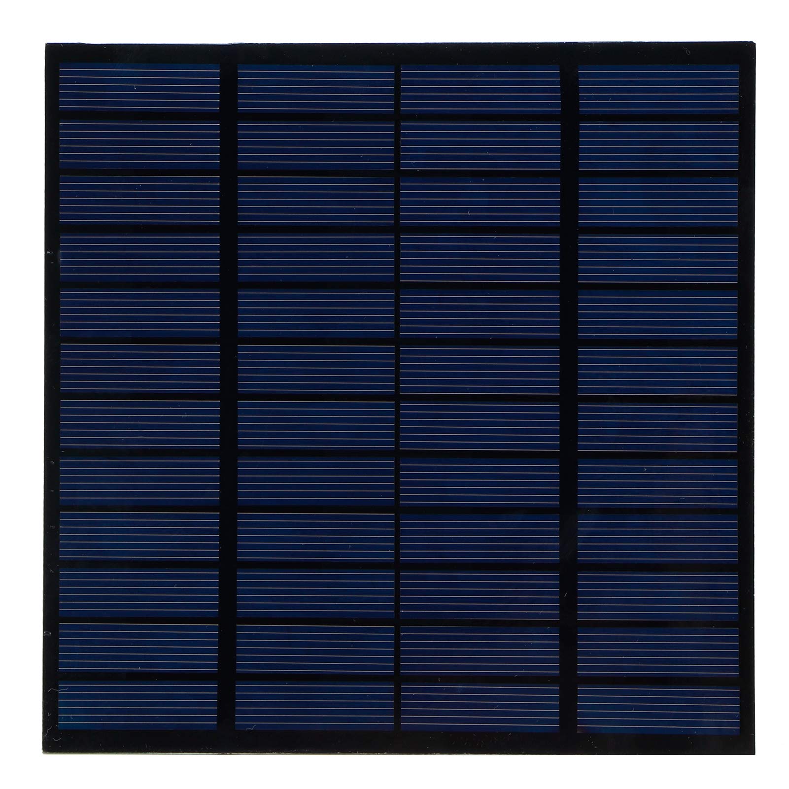 High Efficiency Polycrystalline Solar Panel Kit - DIY Solar Charger Module for Batteries, Science Projects & Off-Grid Power | Perfect for Camping, RV, and Emergency Power Backup
