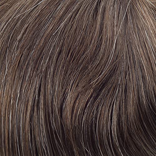 410# Medium Dark Brown+10%Gray hair