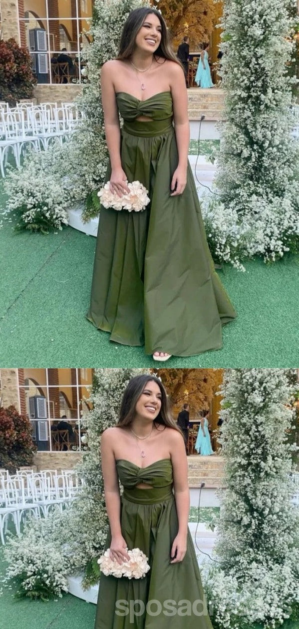 Elegant Green A-Line Sweetheart Long Prom Dress for Women | Formal Evening Gown 13752 | Perfect for Homecoming, Wedding Guest & Black Tie Events