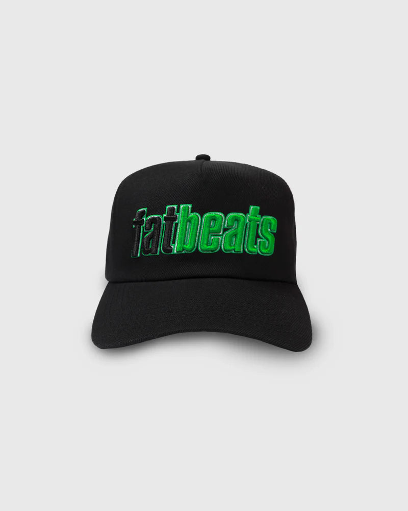 PLEASURES Fat Beats Snapback Hat - Vintage Style Adjustable Baseball Cap for Men & Women - Perfect for Streetwear, Hip Hop Fashion & Music Lovers