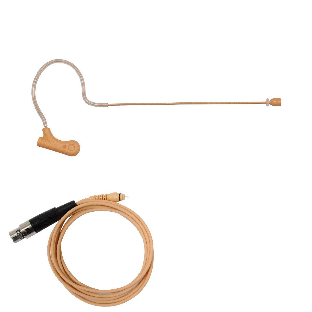 U-VOICE UVS-70D-SH4 Professional Earhook Headset Microphone with Detachable Cable - Compatible with Shure Wireless Systems - Perfect for Live Performances, Public Speaking & Broadcast Studios