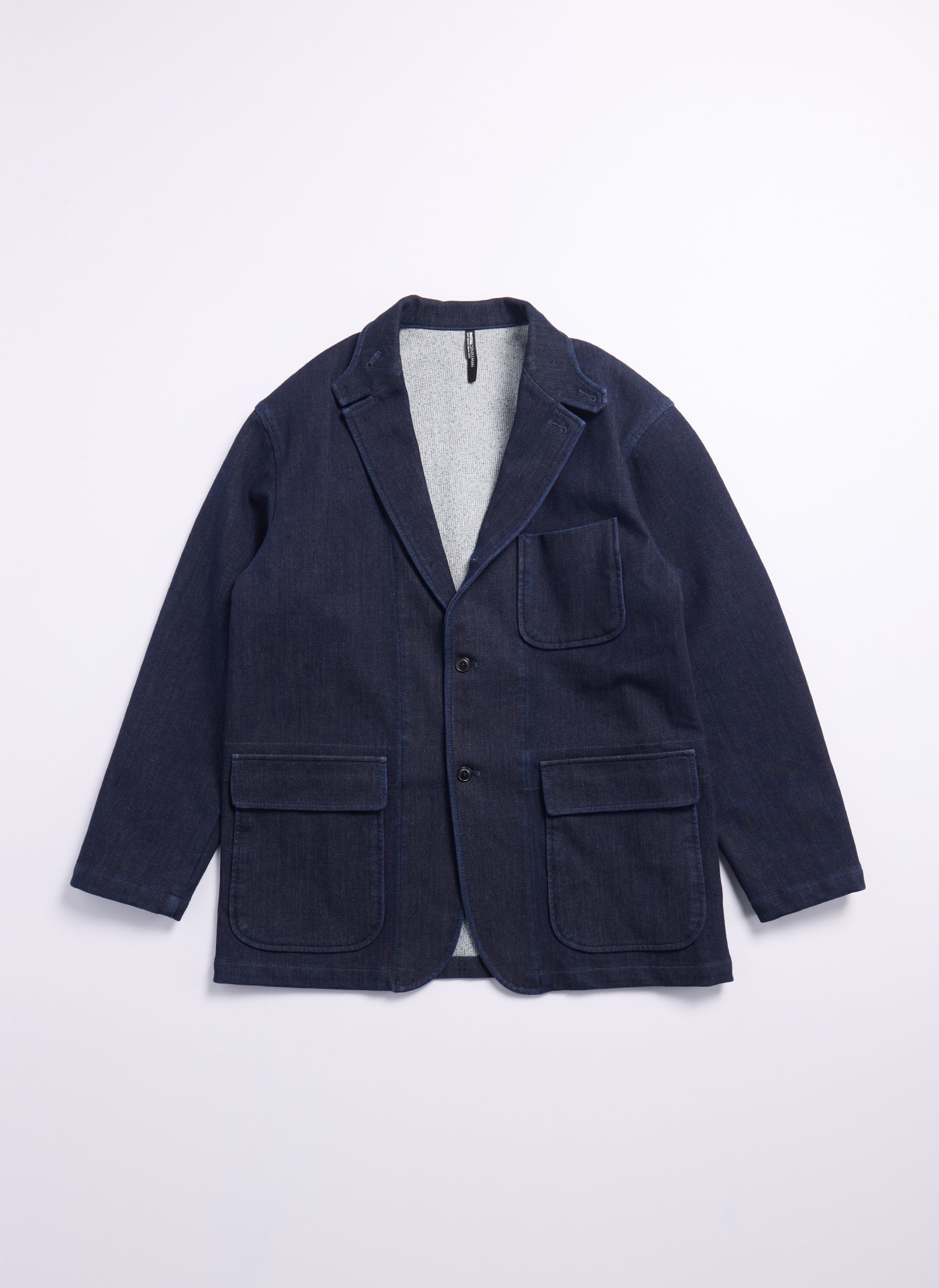 3D Printed Denim Blazer for Men & Women - Soft Workwear Jacket - Perfect for Office, Casual Outfits & Fashion Statements