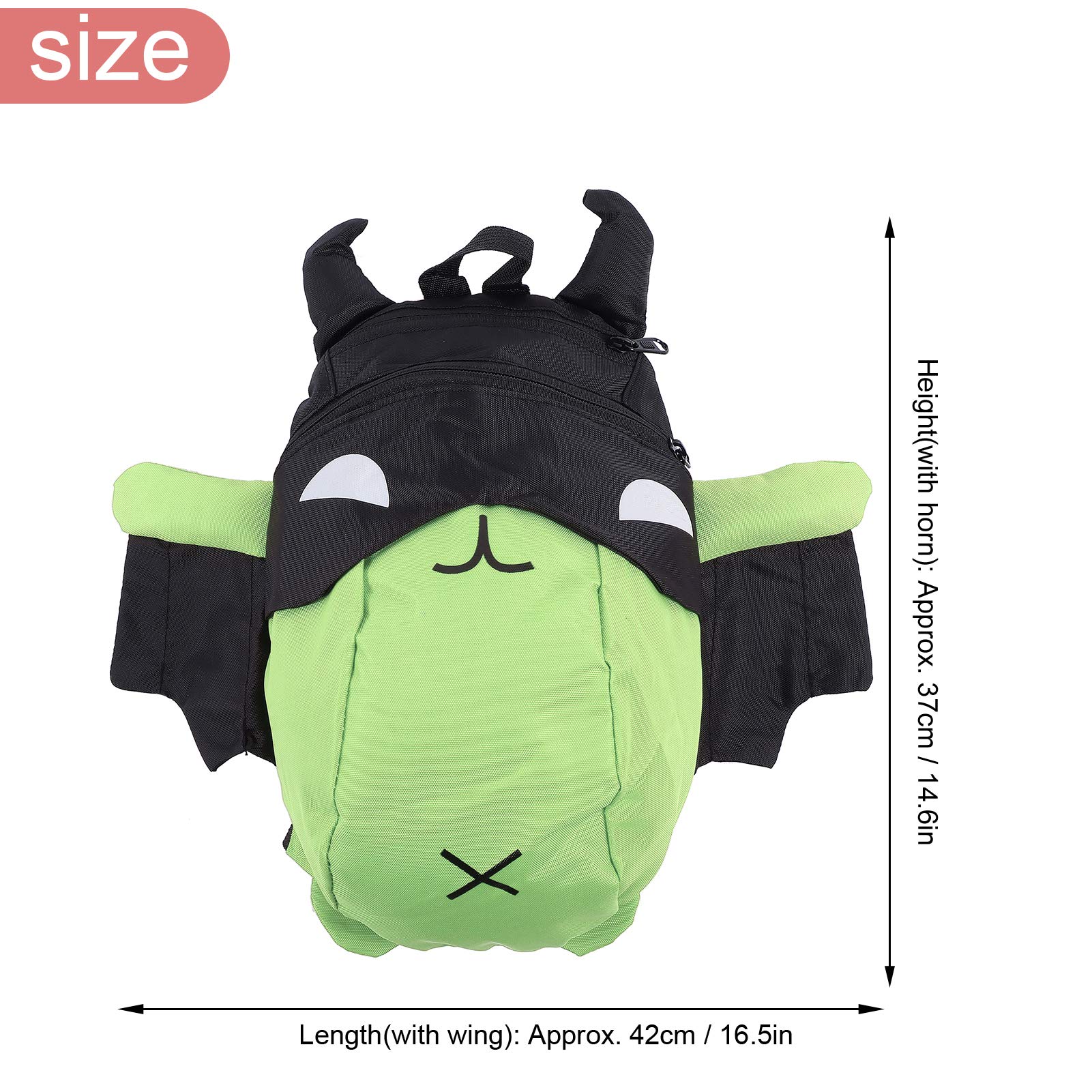 Kids Backpack for School - Durable & Lightweight Green Children's Backpack for Boys & Girls - Perfect for Elementary Students, Daycare & Travel