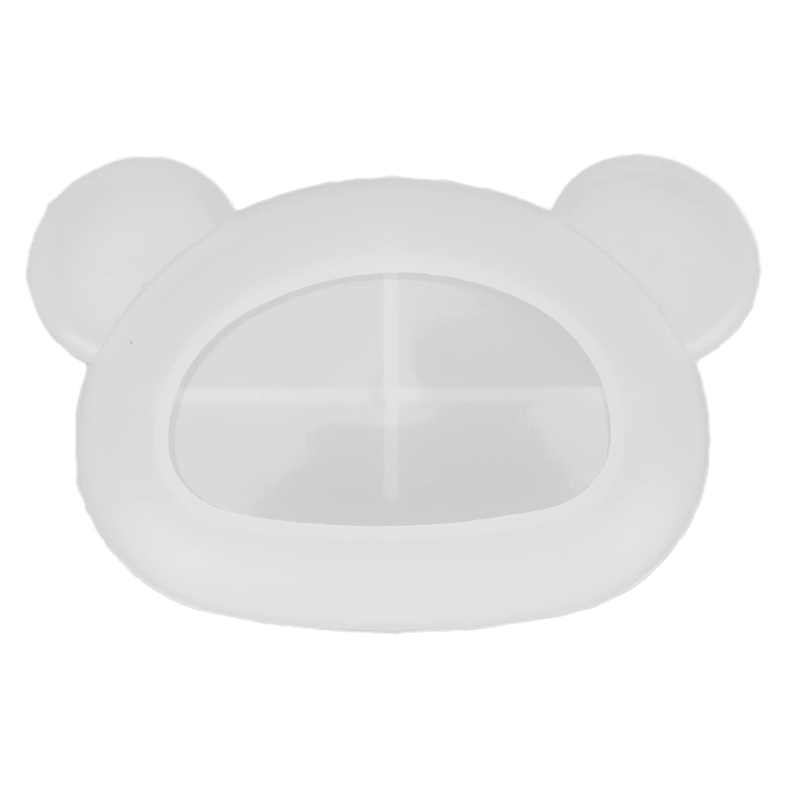 Bear Head Resin Silicone Molds for DIY Soap Dish - Irregular Storage Tray for Home Decoration, Bathroom Organizer & Resin Casting Crafts - Perfect for Handmade Soap Making, Jewelry Display, and Creative Gift Giving