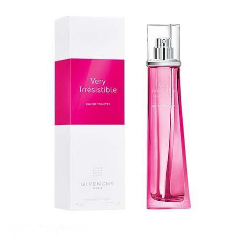Givenchy Very Irresistible 75ml Eau de Toilette for Women - Floral Fruity Perfume for Date Night & Special Occasions