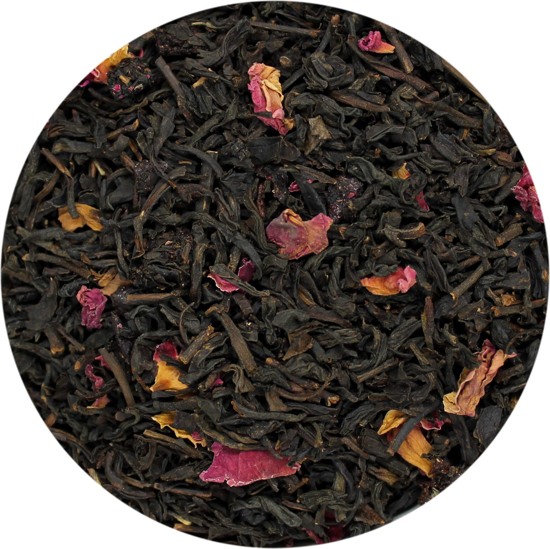 Premium Wild Cherry Blossom Loose Leaf Black Tea - 16oz (1lb) Organic Blooming Tea for Relaxation & Afternoon Tea Time | Perfect for Gifts, Tea Parties & Self-Care Moments