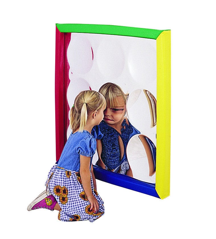Soft Frame Concave Bubble Mirror - Decorative Wall Mirror for Living Room, Bedroom & Bathroom | Adds Unique Style & Depth to Any Space