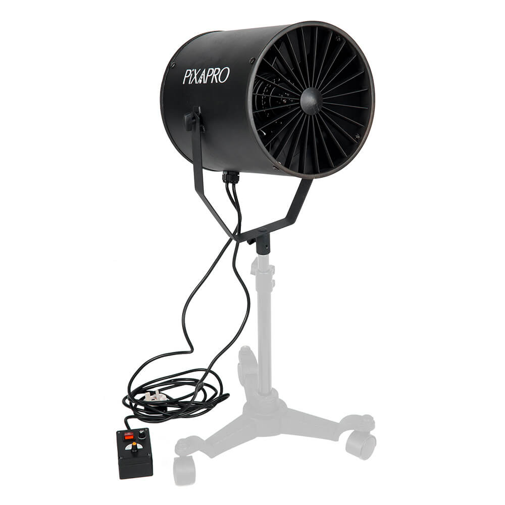 Adjustable Variable Speed Studio Wind Machine for Photography & Video - Perfect for Indoor/Outdoor Shoots, Music Videos, and Special Effects