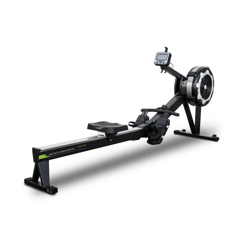 BodyworX Air Rower with Bluetooth Connectivity - Premium Home Rowing Machine for Full-Body Workout | Perfect for Home Gym, Cardio Training & Fitness Enthusiasts