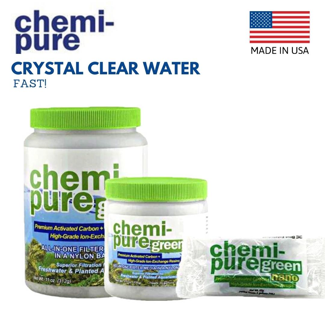 BOYD Chemipure GREEN - Crystal Clear Water for Planted Aquariums | Advanced Filtration for Healthy Aquatic Plants & Fish | Perfect for Freshwater Tanks & Aquascaping