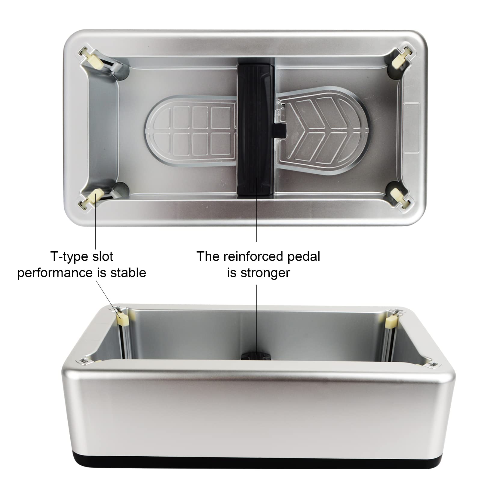 Automatic Shoe Cover Dispenser Machine with 200 Disposable Shoe Covers - Waterproof & Dustproof Boot Covers for Medical, Home, Office & Retail Use - Silver (Ideal for Hospitals, Clinics, Clean Rooms & Industrial Areas)