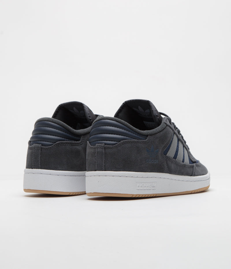 Adidas Centennial 85 Low ADV Sneakers - Carbon Grey Navy Retro Basketball Shoes for Men | Vintage Style Casual Wear & Street Fashion