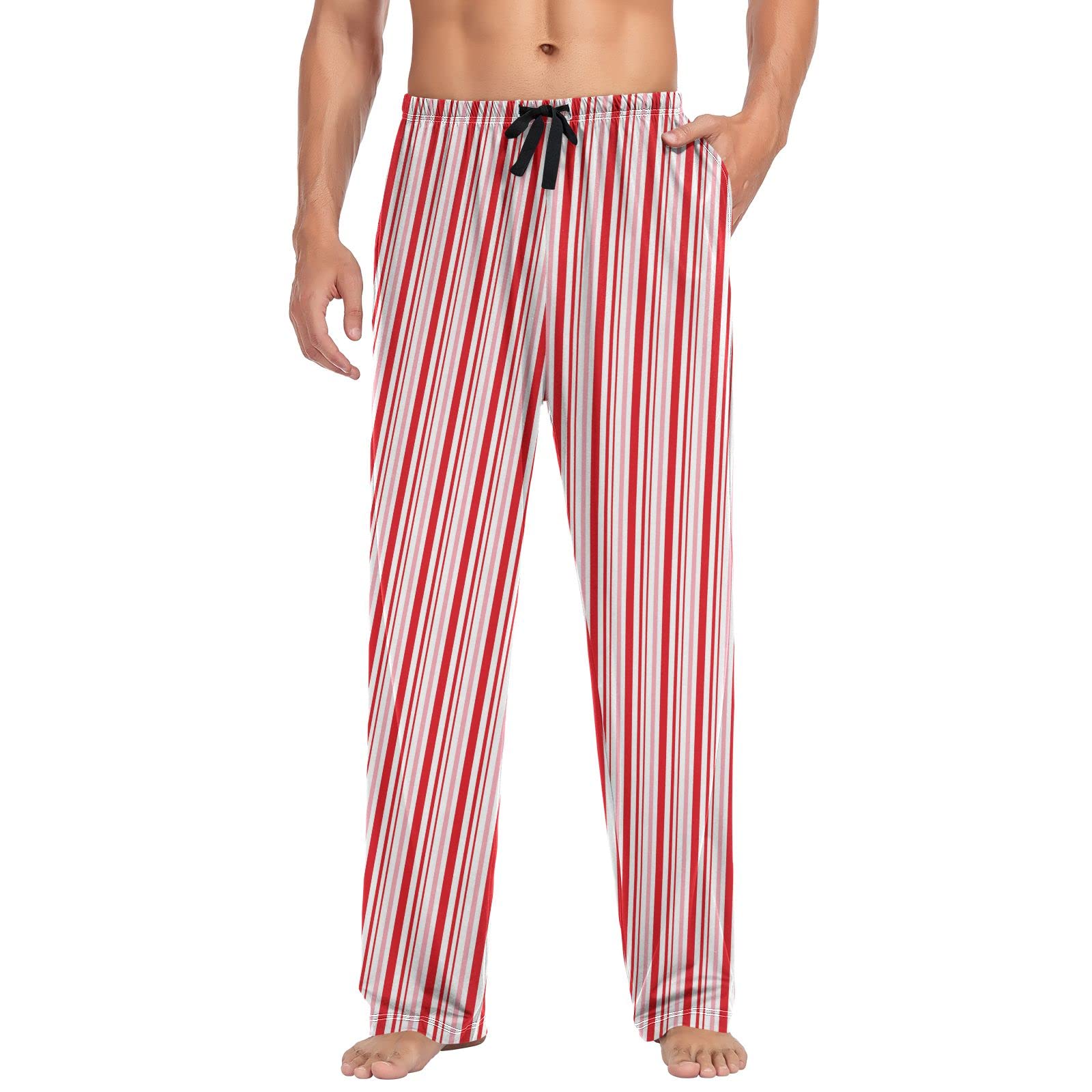ASLSIY Men's Soft Lounge Pajama Pants - Breathable Sleepwear & Comfortable Separate Bottoms for Relaxing at Home | Perfect for Nighttime Wear, Lounging & Casual Sleep