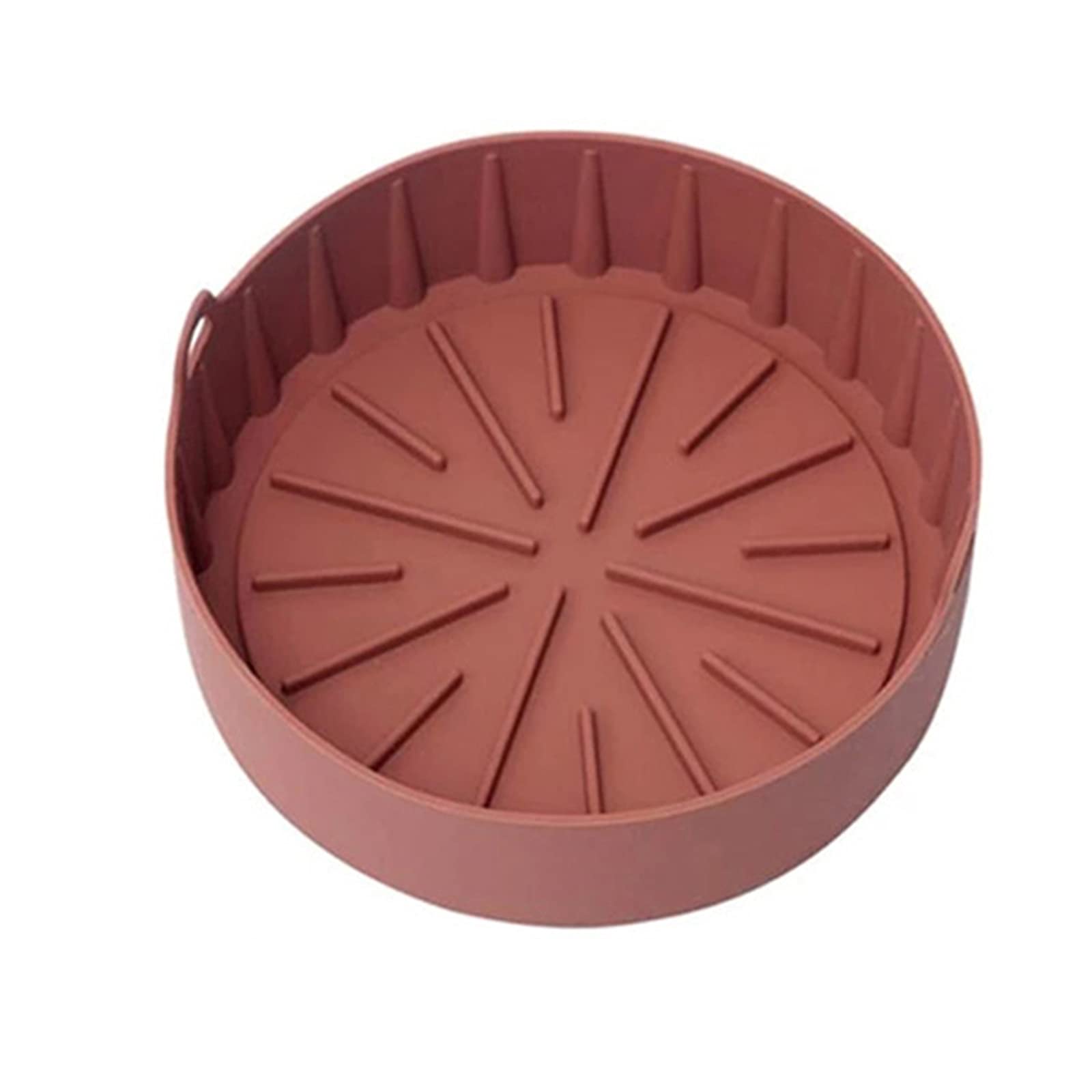 Non-Stick Silicone Air Fryer Liner Pot - Reusable, Heat Resistant Oven Tray Accessories for Healthy Cooking | Perfect for Air Fryers, Ovens & Microwaves | Ideal for Roasting, Baking & Frying in Home Kitchens