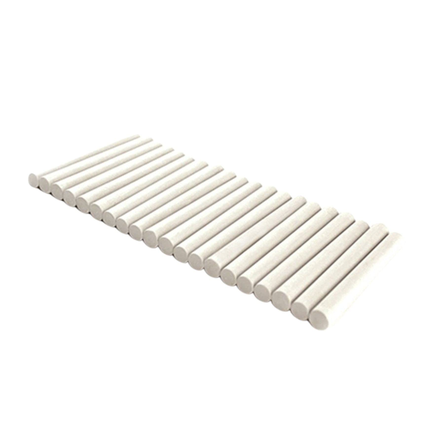 **Dustless Chalk Bucket - Pack of 20 White Non-Toxic Chalk Sticks for Classroom, Sidewalk, and Home Use**