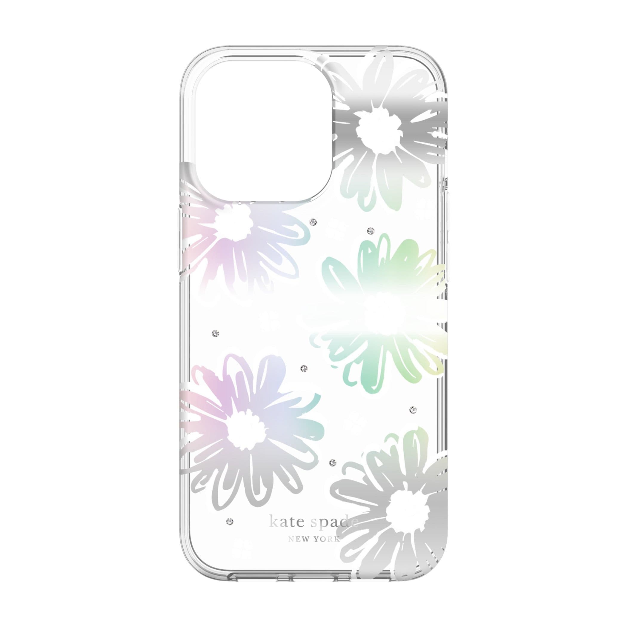 Kate Spade New York iPhone 13 Pro Case - Durable Hardshell Protective Cover with Stylish Design | Perfect for Everyday Use, Travel & Work Protection