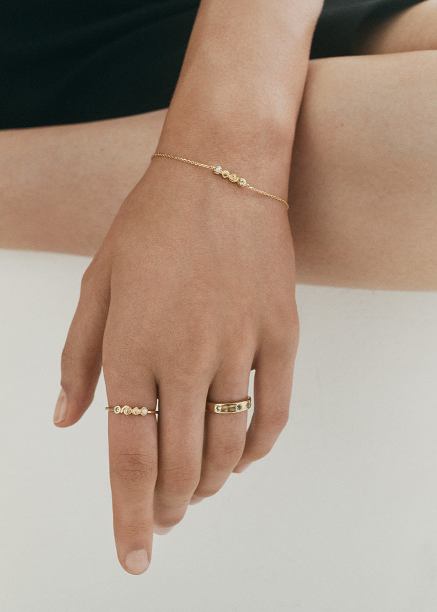 Elegant Sorbet Ring for Women - Dainty Stackable Gemstone Jewelry Gift for Her - Perfect for Valentine's Day, Anniversary & Everyday Wear