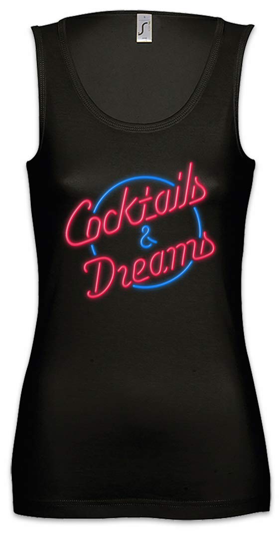 Cocktails & Dreams Movie Logo Women's Tank Top - Gym, Fitness & Workout Shirt - Perfect for Training, Yoga & Casual Wear