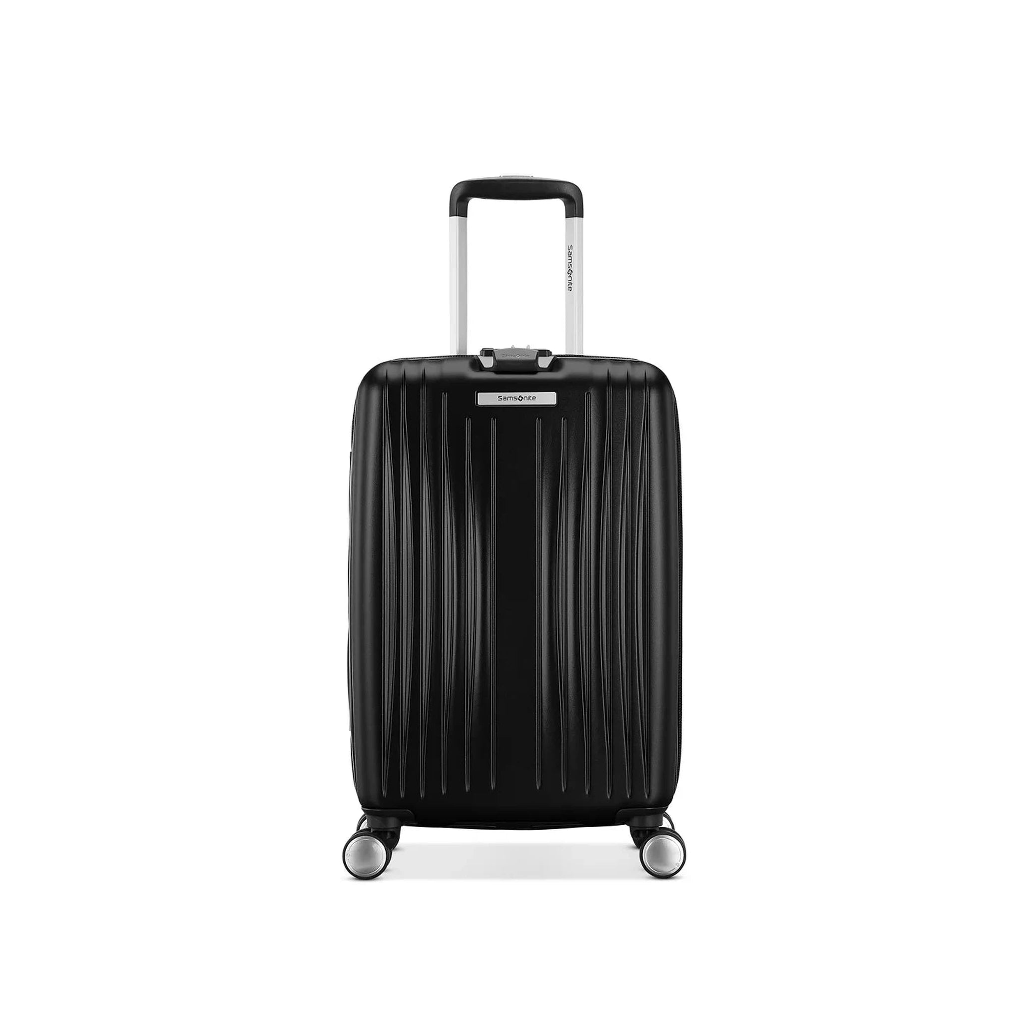 Samsonite Opto 3 Carry On Spinner Luggage - Lightweight Hardshell Suitcase with 360° Spinner Wheels for Air Travel, Business Trips & Weekend Getaways